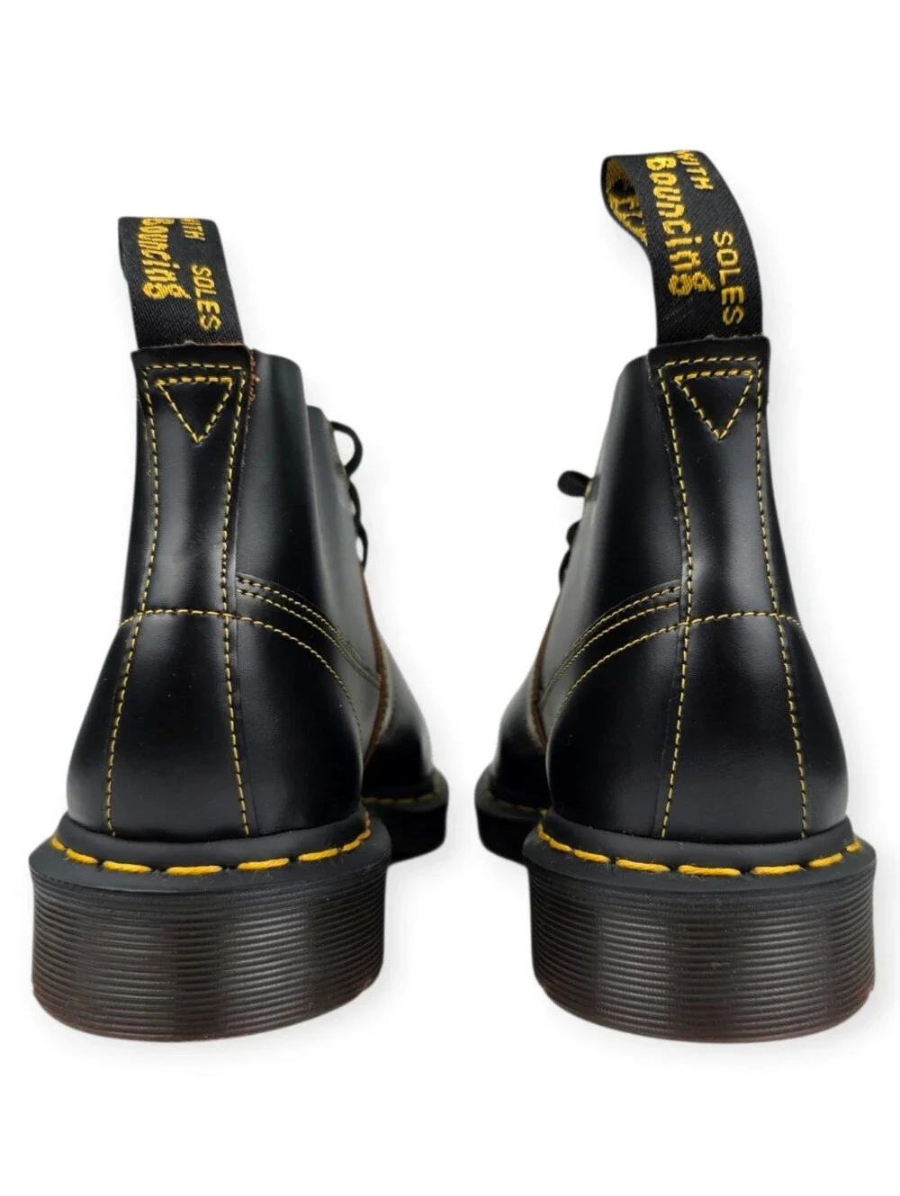 Dr. Doc Martens Church Monkey Boots Men's Size 7 Women's 8 Black EUC * No Box*